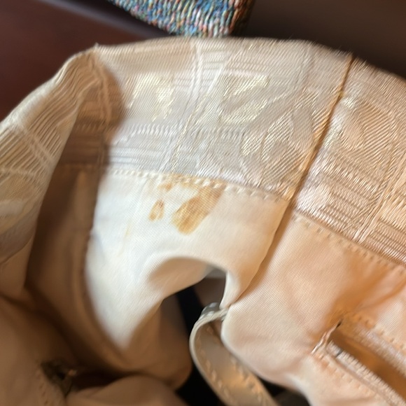 Chanel cream and gold travel line tote - Picture 3 of 6